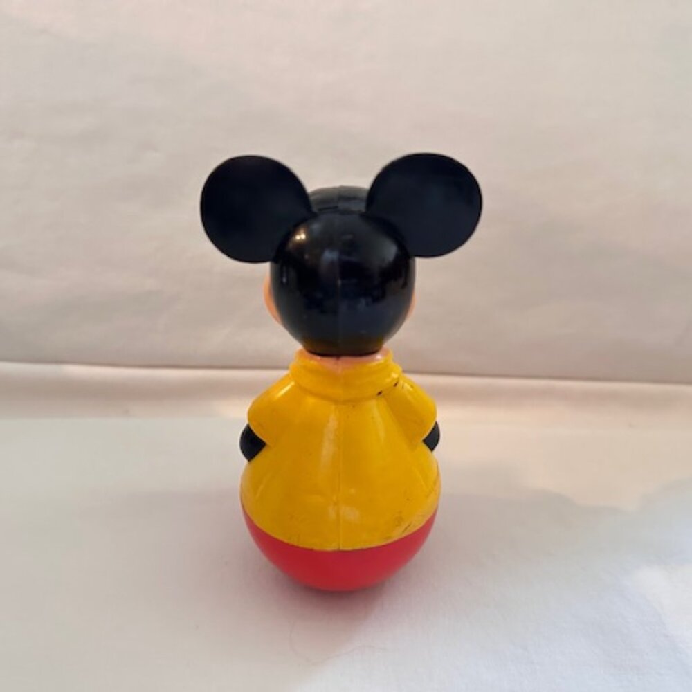 Vintage Mickey Mouse Roly Poly Rattle - Picture 3 of 6